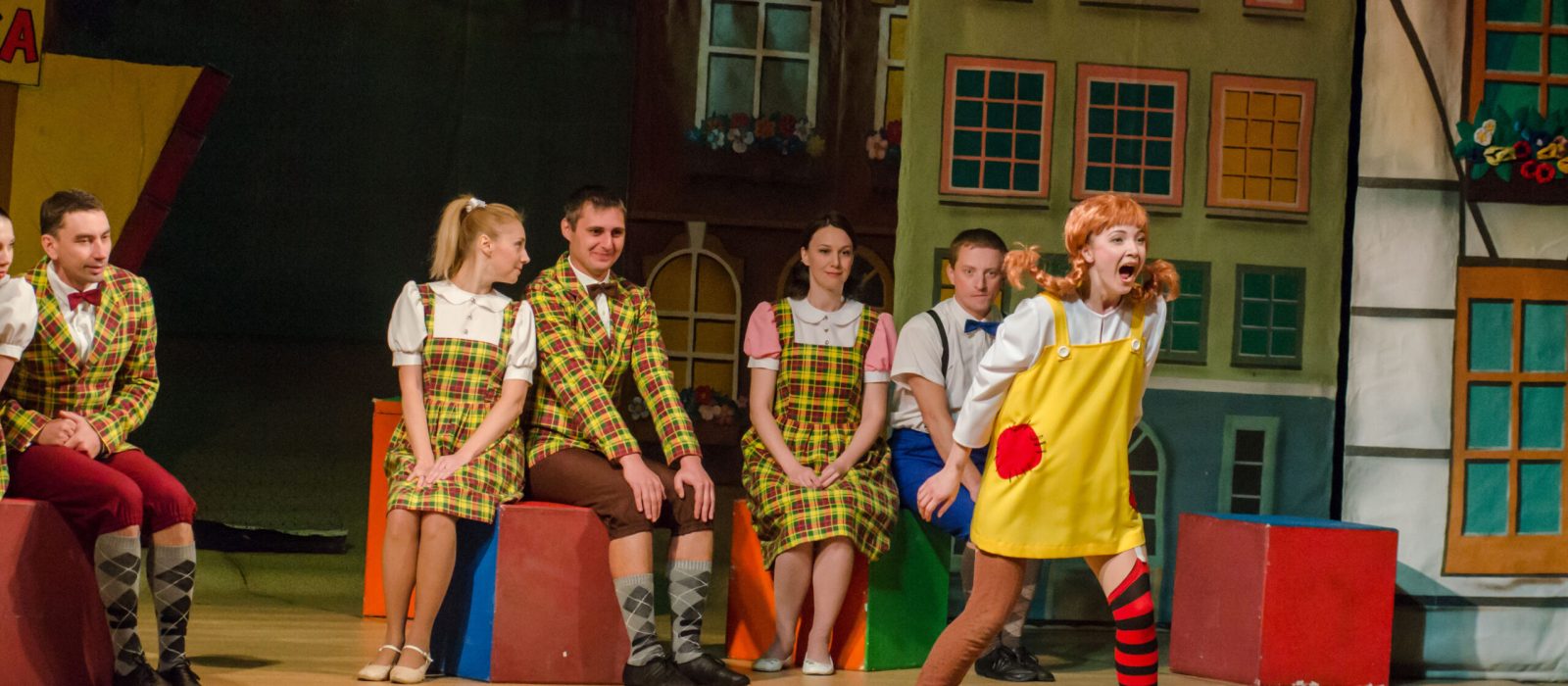 Dnipro,,Ukraine,-,September,30,,2017:,Pippi,Long,Stocking,Performed